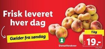 Lidl Donutferskner tilbud