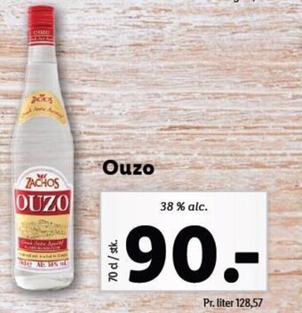 Lidl Ouzo tilbud