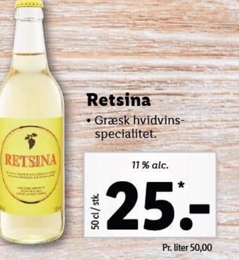 Lidl Retsina tilbud