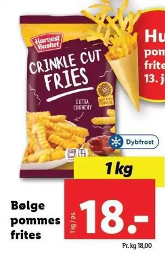 Lidl Bølge pommes frites tilbud