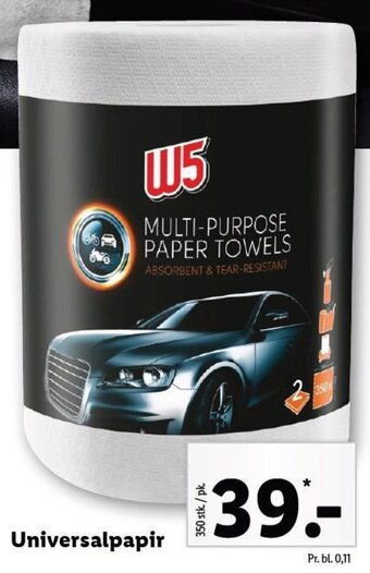 Lidl Universalpapir tilbud