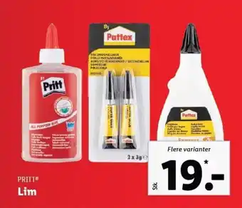 Lidl PRITTⓇ Lim tilbud