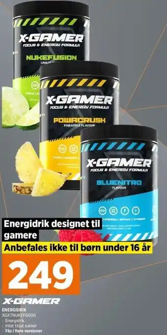 X-Gamer Energidrik XGXTNUKEF600G