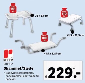 Skammel/Sæde