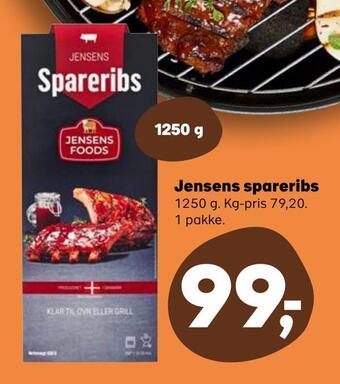 Jensens spareribs