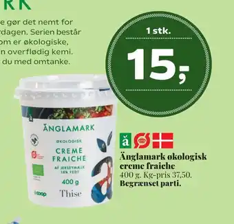 Dagli'Brugsen Änglamark økologisk creme fraiche tilbud