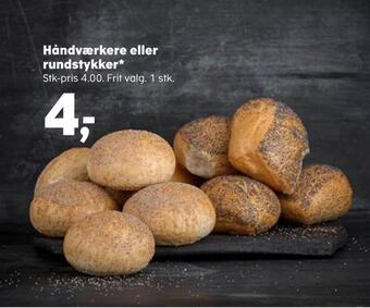 Håndværkere eller rundstykker
