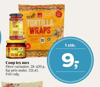 Coop tex mex