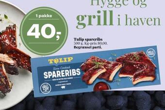 Dagli'Brugsen Tulip spareribs tilbud