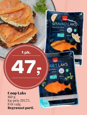 Dagli'Brugsen Coop laks tilbud