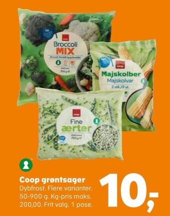 Kvickly Coop grøntsager tilbud