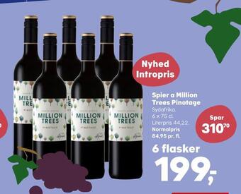 Kvickly Spier a million trees pinotage tilbud