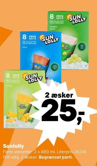 Kvickly Sunlolly tilbud