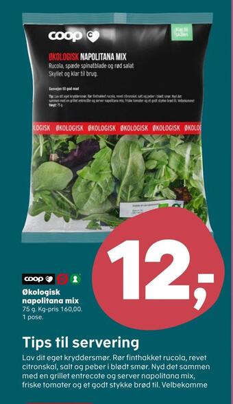 Kvickly Økologisk napolitana mix tilbud
