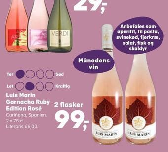 Kvickly Luis marin garnacha ruby edition rosé tilbud