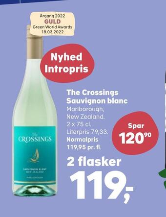 SuperBrugsen The crossings sauvignon blanc tilbud
