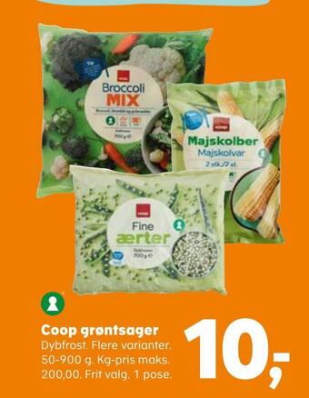 SuperBrugsen Coop grøntsager tilbud