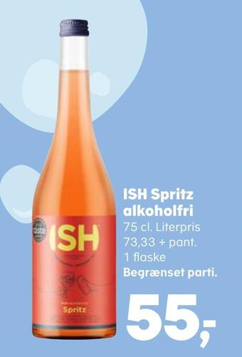 SuperBrugsen Ish spritz alkoholfri tilbud