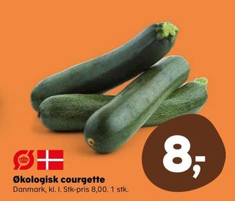 SuperBrugsen Økologisk courgette tilbud