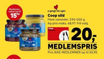 SuperBrugsen Coop sild tilbud