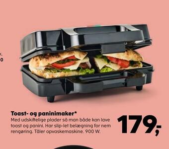 Toast- og paninimaker