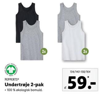 Lidl Undertrøje 2-pak tilbud