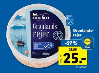 Lidl Grønlandsrejer tilbud