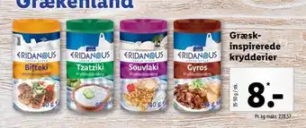 Lidl Græskinspirerede krydderier tilbud