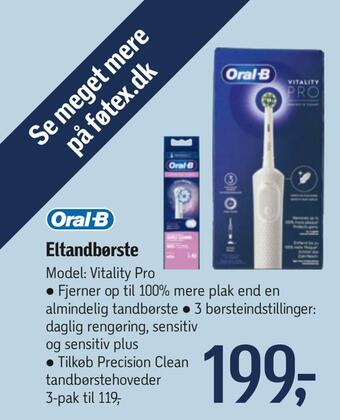 Føtex Eltandbørste tilbud