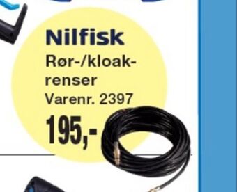 Harald Nyborg Nilfisk rør-/kloakrenser tilbud