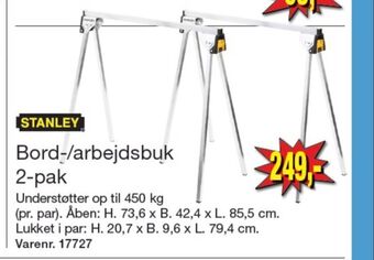 Harald Nyborg Stanley arbejdsbuk tilbud