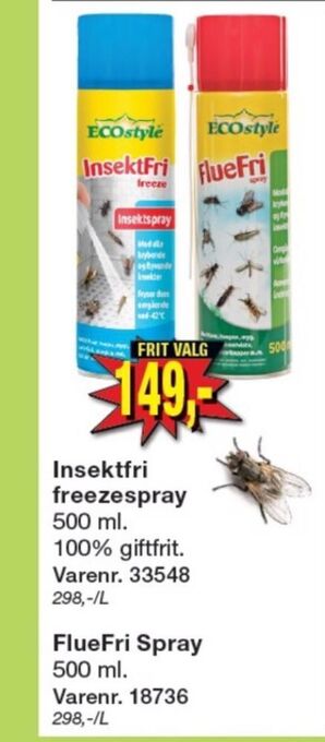 Fluefri fluespray