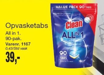 Harald Nyborg At home clean maskinopvask-tabs tilbud
