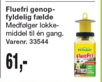 Harald Nyborg Fluefri insektfanger tilbud