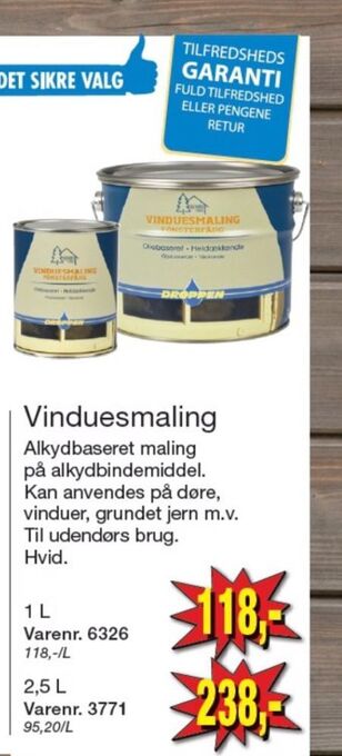 Harald Nyborg Droppen maling tilbud