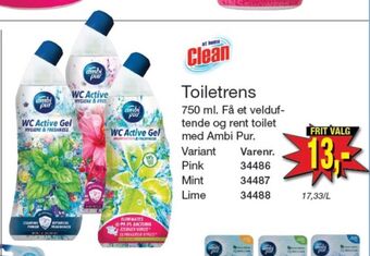 Harald Nyborg At home clean wc-rens tilbud
