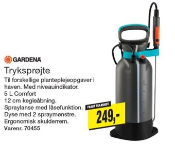Harald Nyborg Gardena tryksprøjte tilbud