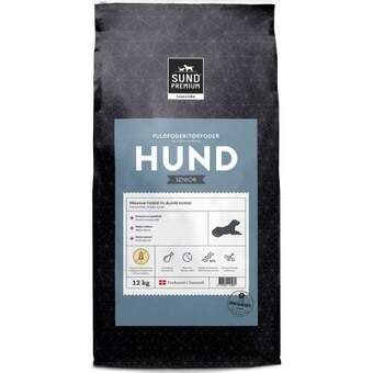 Land & Fritid Sund premium hund senior tilbud