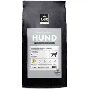 Land & Fritid Sund premium hund kylling tilbud