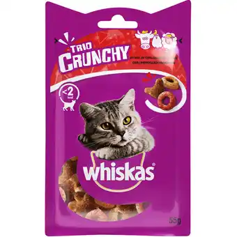 Whiskas | 2 x whiskas trio crunchy mixgrill | kæledyr