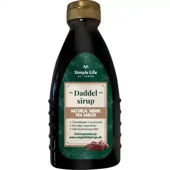 Simple life by trope | daddelsirup 400g | kolonial > mel, bagning & dessert