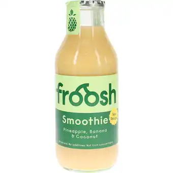 Motatos Froosh | 2 x froosh smoothie pineapple, banana & coconut | drikke > juice, smoothie & saft tilbud