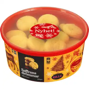 Gille | 2 x safrandrømme 300g | brød, kiks & kager > boller, kiks & kager