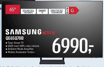 Føtex Samsung smart tv 65 - qu65q70b tilbud
