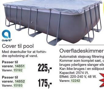 Harald Nyborg Cover til pool tilbud