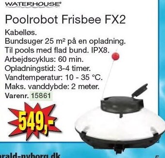 Harald Nyborg Poolrobot frisbee fx2 tilbud