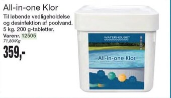 Harald Nyborg All-in-one klor tilbud