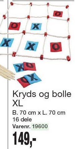 Harald Nyborg Kryds og bolle xl tilbud