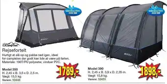 Harald Nyborg Camp out rejsefortelt tilbud