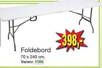 Foldebord